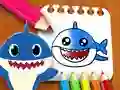 Baby Shark Coloring Book Baby Shark Coloring Book