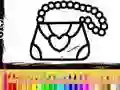 Girls Bag Coloring Book Girls Bag Coloring Book