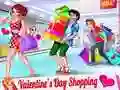 Valentines day shopping