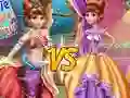 Anna mermaid vs princess