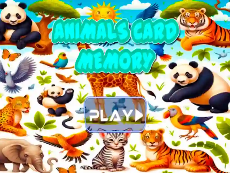 Animal cards memory
