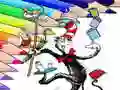Coloring Book for Cat In The Hat