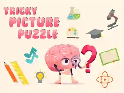 Spil Tricky Picture Puzzle online