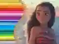 Coloring Book for Moana