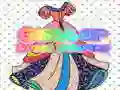 Glitter Dress Coloring Glitter Dress Coloring