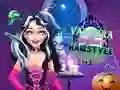 Vampira Spooky Hairstyle Challenge Vampira Spooky Hairstyle Challenge