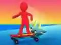 Crazy Skate Race