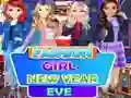 Fashion Girl New Year Eve Fashion Girl New Year Eve