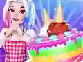 Cute Doll Cooking Cakes Cute Doll Cooking Cakes
