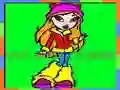 Easy Bratz Coloring Easy Bratz Coloring