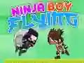 Ninja Boy Flying