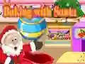 Baking with Santa
