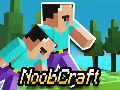 Parkour Craft Noob Steve 2 — free online game