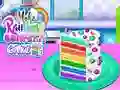 Make Rainbow Confetti Cake Make Rainbow Confetti Cake