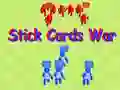 Stick Cards War
