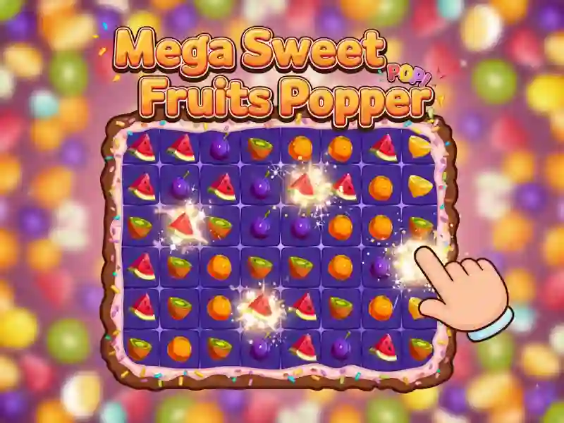 Mega Sweet Fruits Popper