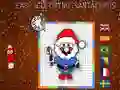 Easy Coloring SantaClaus