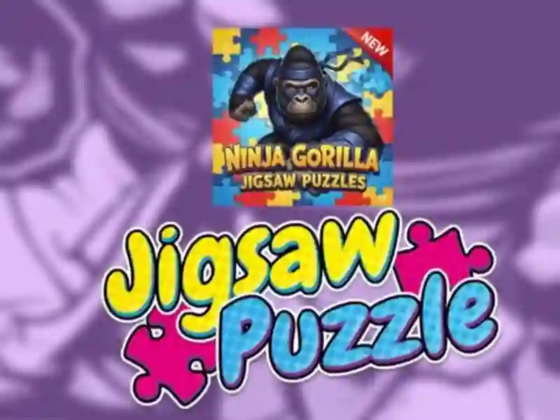 Ninja Gorilla Jigsaw Puzzles