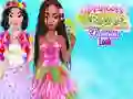 Princess Flower Fashion Look