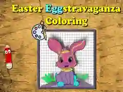 Easter Eggstravaganza Coloring