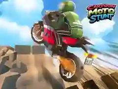 Cartoon Moto Stunt Cartoon Moto Stunt