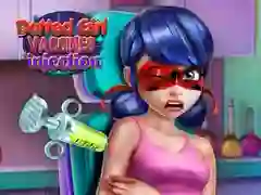 Dotted Girl Vaccines Injection Dotted Girl Vaccines Injection