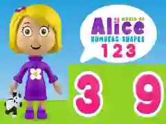 World of Alice Numbers Shapes