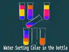 Water Sorting Color in the bottle