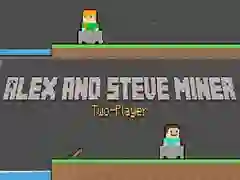 Alex and Steve Miner Two-Player Alex and Steve Miner Two-Player