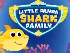 Little Panda Shark Family