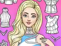 Girl Coloring Dress Up Games Girl Coloring Dress Up Games