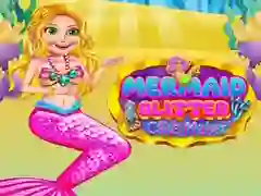 Mermaid Glitter Cake Maker 