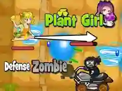 Plant Girl Defense Zombie