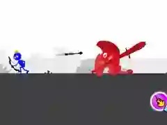Red And Blue - Stickman Spy Puzzles 