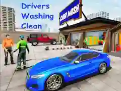 Drivers Washing Clean