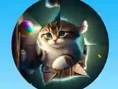 Round Jigsaw Puzzle Collect Pictures with Cute Kittens Round Jigsaw Puzzle Collect Pictures with Cute Kittens