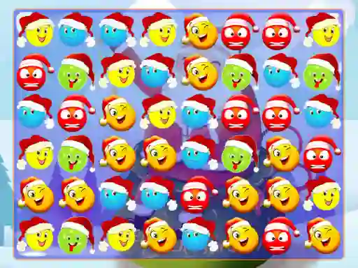 Christmas Bubbles Match 3  — free online game