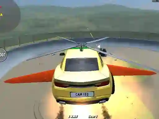 Supra Crash Shooting Fly Cars — free online game
