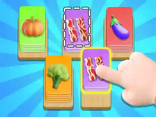 Food Card Sort — free online game