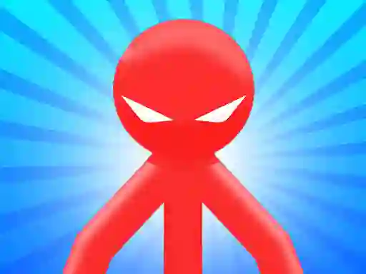 Red Stickman vs Monster School — free online game
