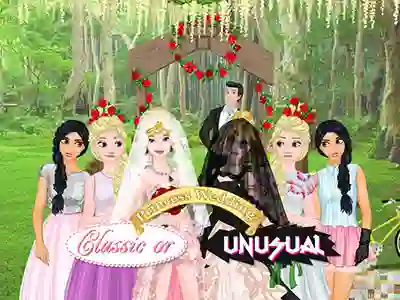 Princess Wedding Classic or Unusual — free online game