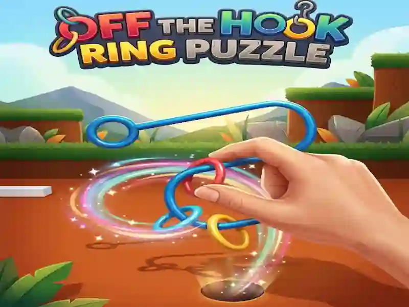 Гульня Off the Hook Ring Puzzle онлайн