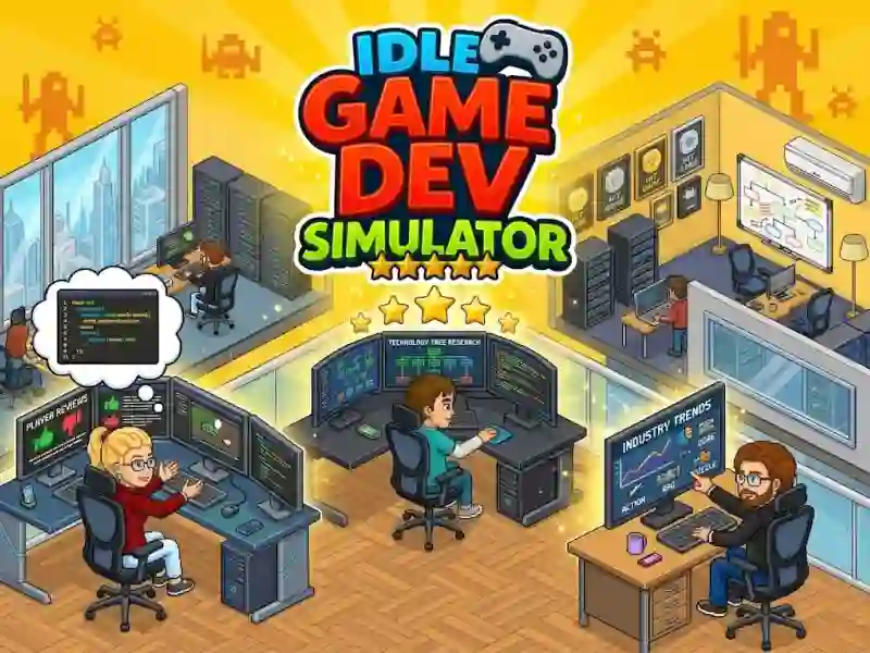 თამაში Idle Game Dev Simulator ონლაინ