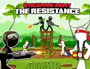 Stickman Army : The Resistance   — free online game