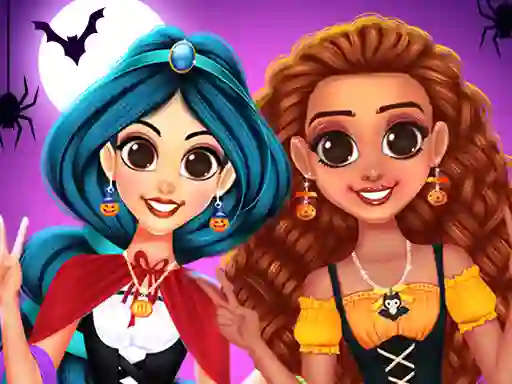 Igra BFFs Happy Halloween Party online