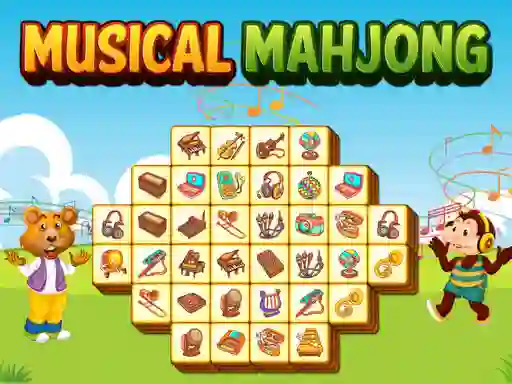 Musical Mahjong — безплатна онлайн игра