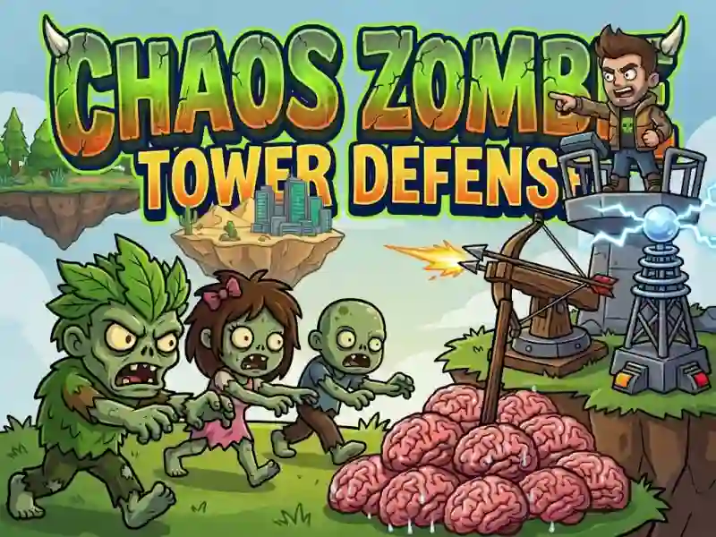 Chaos Zombie Tower Defense — لعبة مجانية اون لاين