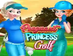 Pregnant Princess Golfs — free online game