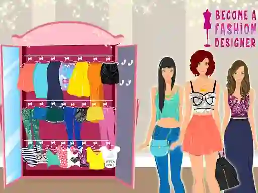 Become a Fashion Designer — free online game