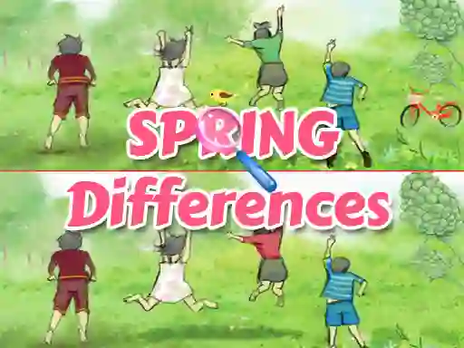 Jeu Spring Differences en ligne
